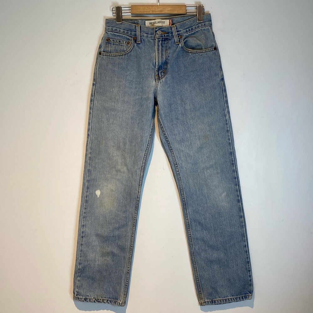 Levi's Light Blue Straight Leg Jeans